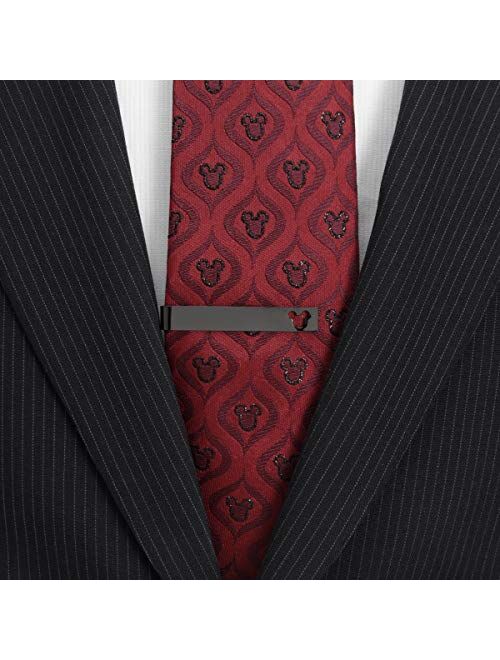 Cufflinks, Inc. Disney Mickey Mouse Cut Out Black Tie Bar