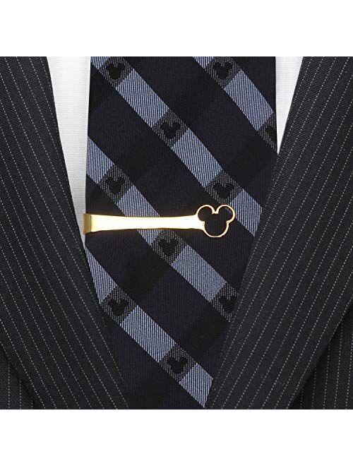 Cufflinks, Inc. Mickey's 90th Anniversary Vermeil Silhouette Tie Bar