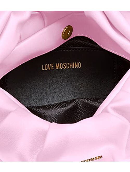 Love Moschino Modern Bow Charm Clutch