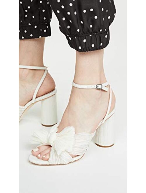 Loeffler Randall Women's Camellia Pleated Bow Heel with Ankle Strap