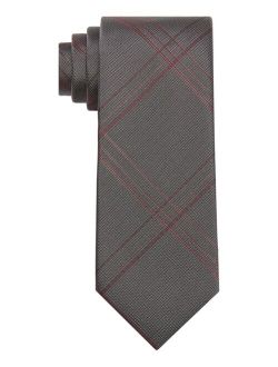 Men's Open Grid Plaid Tie