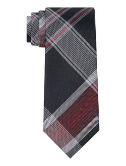 Men's Oversized Plaid Tie