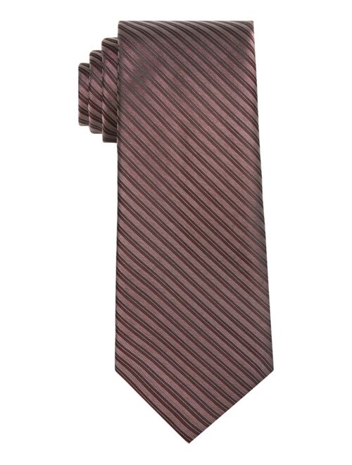 Calvin Klein Men's Glitz Striped Tie