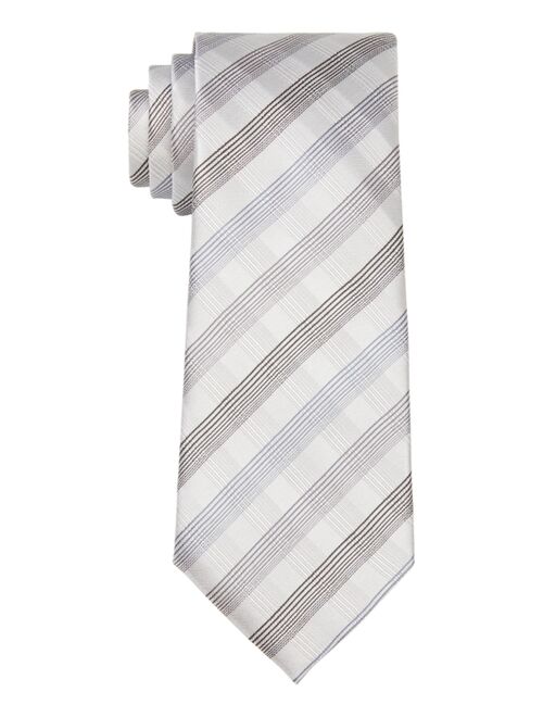 Calvin Klein Men's Slim Tonal Truss Check Tie