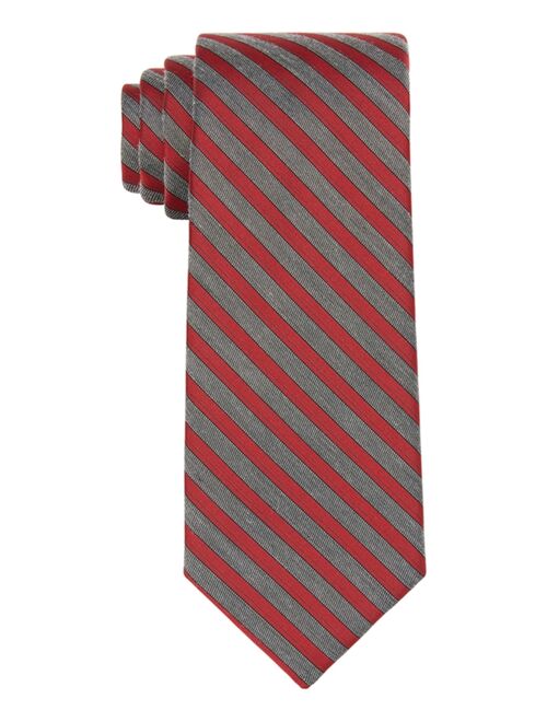 Calvin Klein Men's Heathered Striped Tie