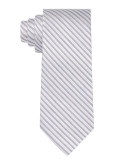 Men's Frosted Lux Slim Stripe Tie