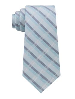 Men's Crme Plaid Tie