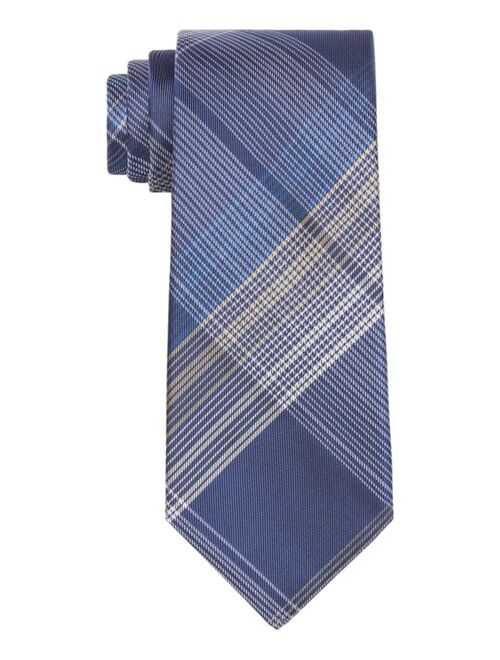 Calvin Klein Men's Large Multi-Check Tie