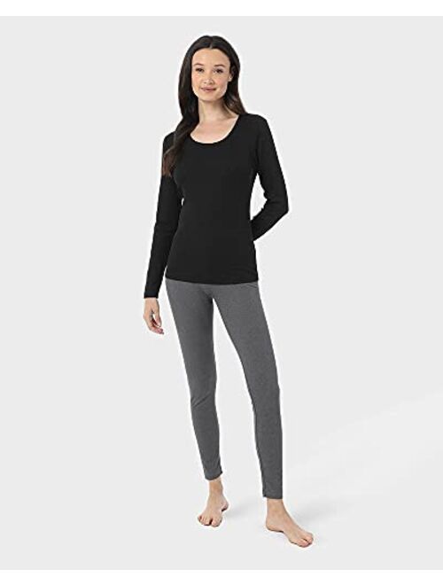 32 DEGREES Heat Womens Ultra Soft Thermal Midweight Baselayer Scoop Top