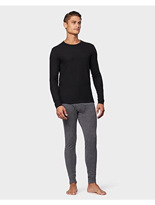 32 DEGREES Men’s Midweight Ultra Soft Thermal Waffle Baselayer Crew Neck Long Sleeve Top