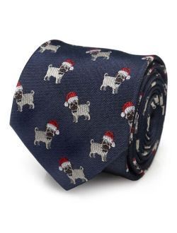 Pug Men's Printed Silk Tie