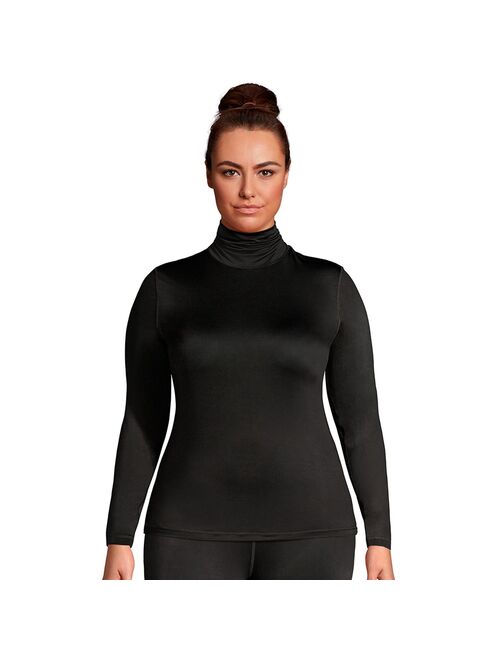 Plus Size Lands' End Thermaskin Heat Turtleneck Undershirt