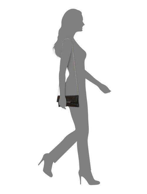 INC International Concepts Hether Shiny Mesh Clutch, Created for Macy's