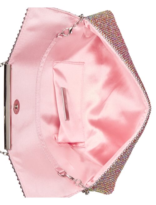 INC International Concepts Hether Shiny Mesh Clutch, Created for Macy's