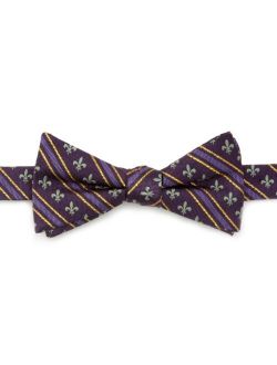 Men's Mardi Gras Stripe Bow Tie