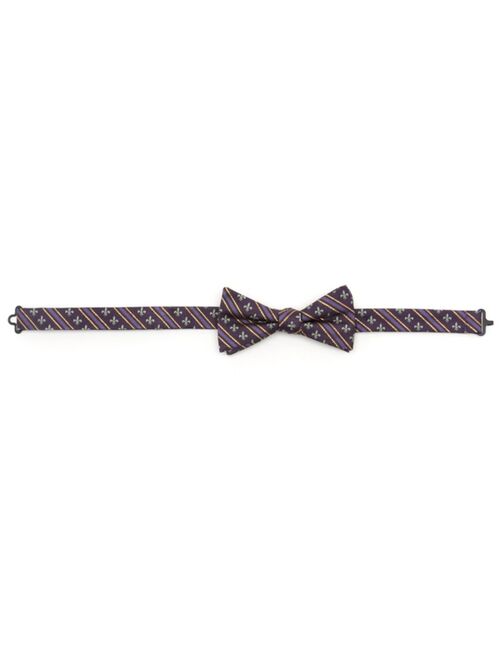 Cufflinks, Inc. Men's Mardi Gras Stripe Bow Tie