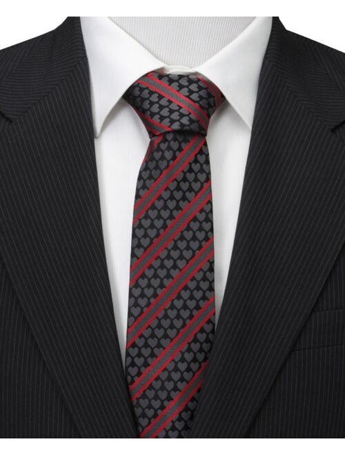 Cufflinks, Inc. Men's Heart Striped Tie