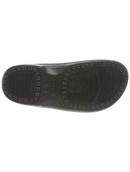 Crocs Unisex-Adult Men's and Women's on The Clock Literide Clog | Slip Resistant Work Shoes