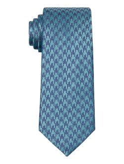 Men's Textured Houndstooth Tie