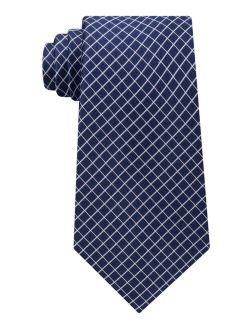 Men's Mini Grid Silk Tie