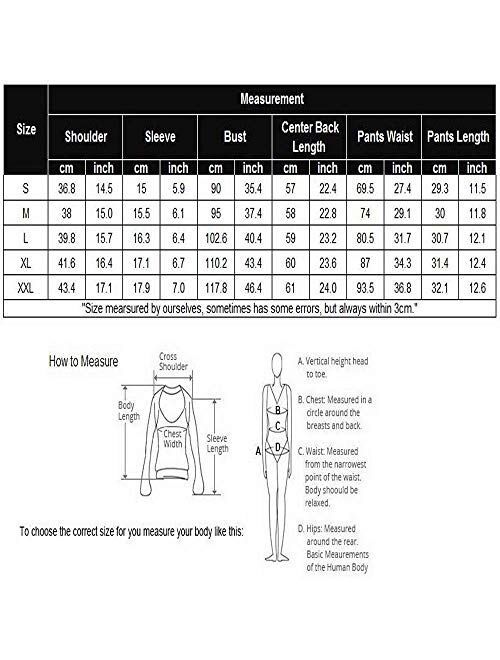 Hotouch Womens Pajamas Set Short Sleeve Top with Sleep Shorts 2 piece Sleepwear Heart Print Pj Sets Comfy Loungewear S-XXL