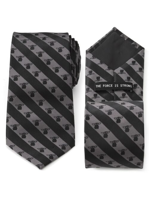 Star Wars Men's Mandalorian The Child Stripe Tie