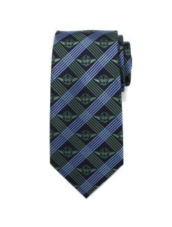 Yoda Plaid Men's Tie