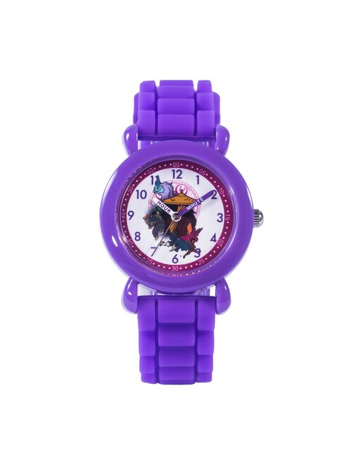 Disney 's Raya and the Last Dragon Kids' Purple Plastic Watch