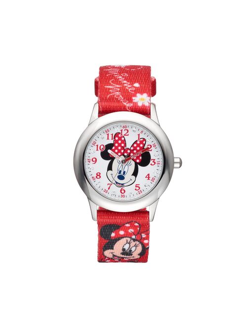 Disney 's Minnie Mouse Girls' Time Teacher Watch