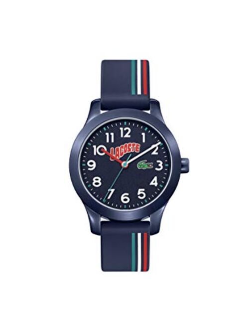 Lacoste Kids'  .12.12 Quartz Watch with Silicone Strap, Multiple Color, 14 (Model: 2030028)