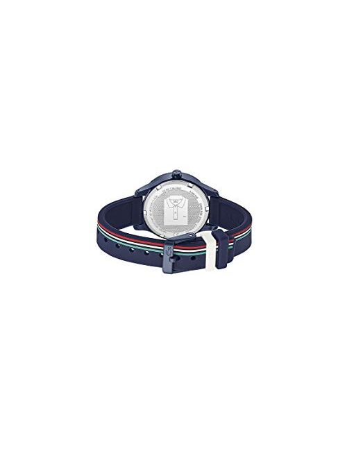 Lacoste Kids'  .12.12 Quartz Watch with Silicone Strap, Multiple Color, 14 (Model: 2030028)