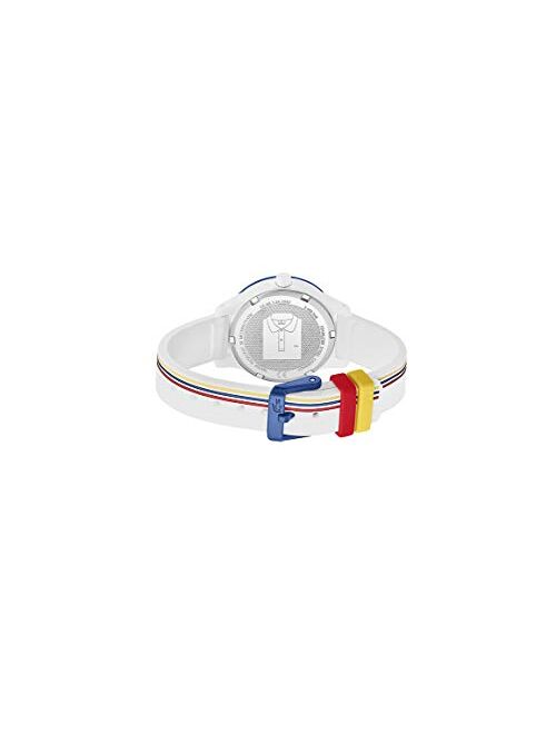 Lacoste Kids'  .12.12 Quartz Watch with Silicone Strap, Multiple Color, 14 (Model: 2030027)