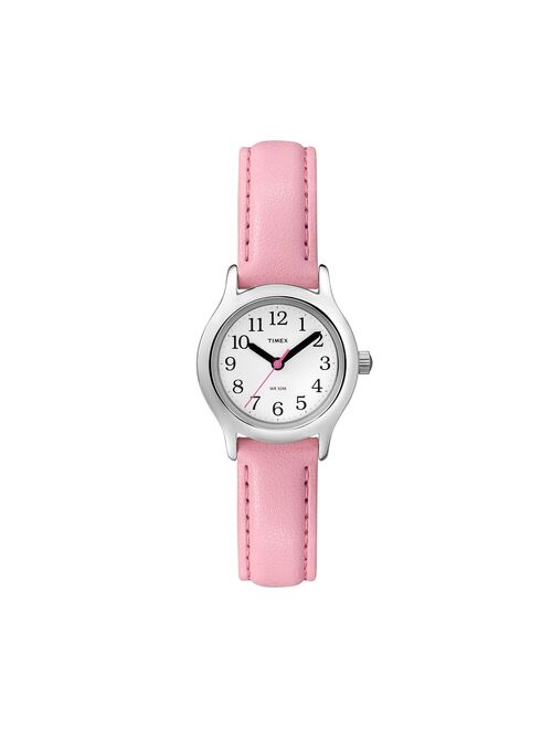 Timex ® Kids' Easy Reader Leather Watch - T79081