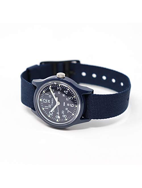 Timex Camper 29 mm Japan Limited Blue Dial Watch TW2T33800