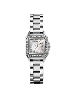 Women Watch, Leather Elegant Wrist Watch for Lady Girls, Analog Quartz Waterproof Watches for Women