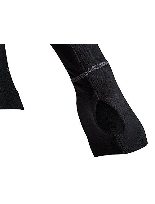 ColdPruf Women's Quest Performance Base Layer Long Sleeve Crew Neck Top, Black