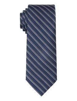 Men's Indigo Stripe Slim Tie