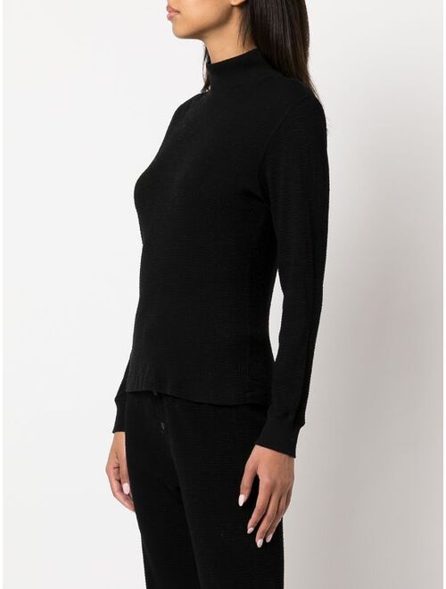 RE/DONE thermal mock neck top