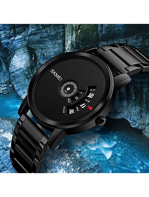 SKMEI Fashion Men Military Quartz Watch Waterproof Full Steel Watch