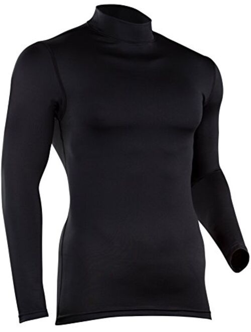 ColdPruf Men's Quest Performance Base Layer Long Sleeve Mock Neck Top