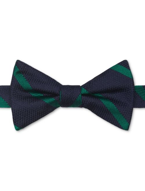 Tommy Hilfiger Men's Luxe Thin Stripe Bow Tie