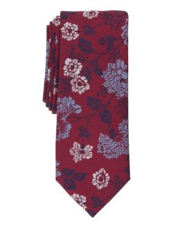 Men's Bareille Floral Print Skinny Tie, Created for Macy's
