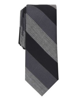Men's Skinny Diagonal Stripe Tie, Created for Macy's