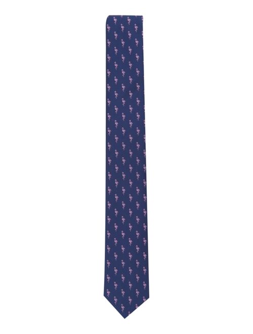 Bar III Men's Summer Flamingos Tie, Created for Macy's