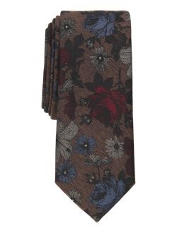 Men's Skinny Sebban Floral Tie, Created for Macy's