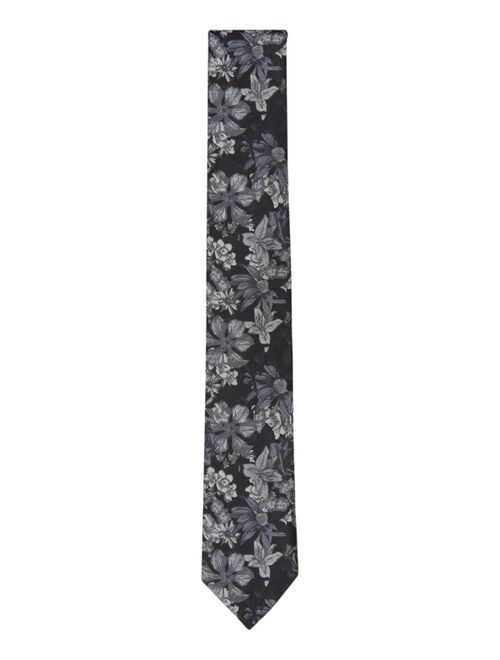 Bar III Men's Troude Skinny Floral Tie, Created for Macy's