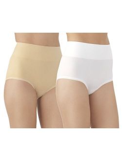 Women's Comfortably Smooth Brief 2-Pack Panty 13274