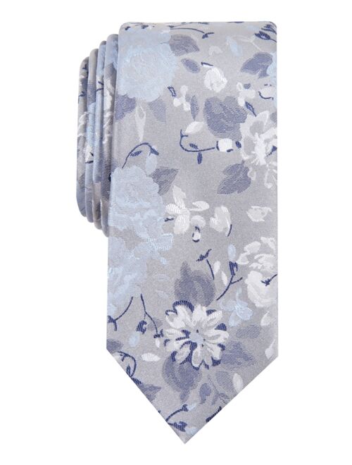 Bar III Men's Hilton Floral Slim Tie, Created for Macy's
