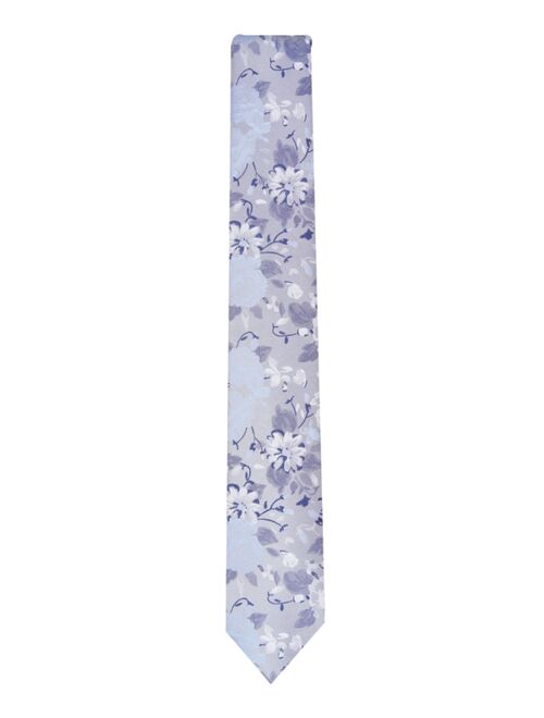 Bar III Men's Hilton Floral Slim Tie, Created for Macy's