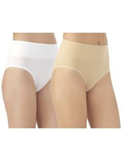 Women's Comfortably Smooth 2-Pack Hi Cut Panty 14274